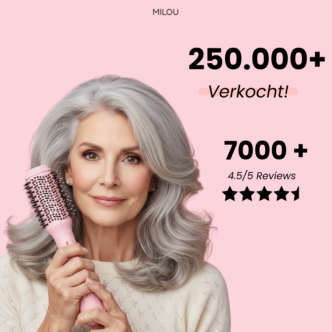 Milou Blow Dry Brush: Kapper blowout in 15 minuten