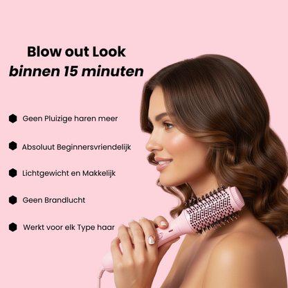 Milou Blow Dry Brush: Kapper blowout in 15 minuten