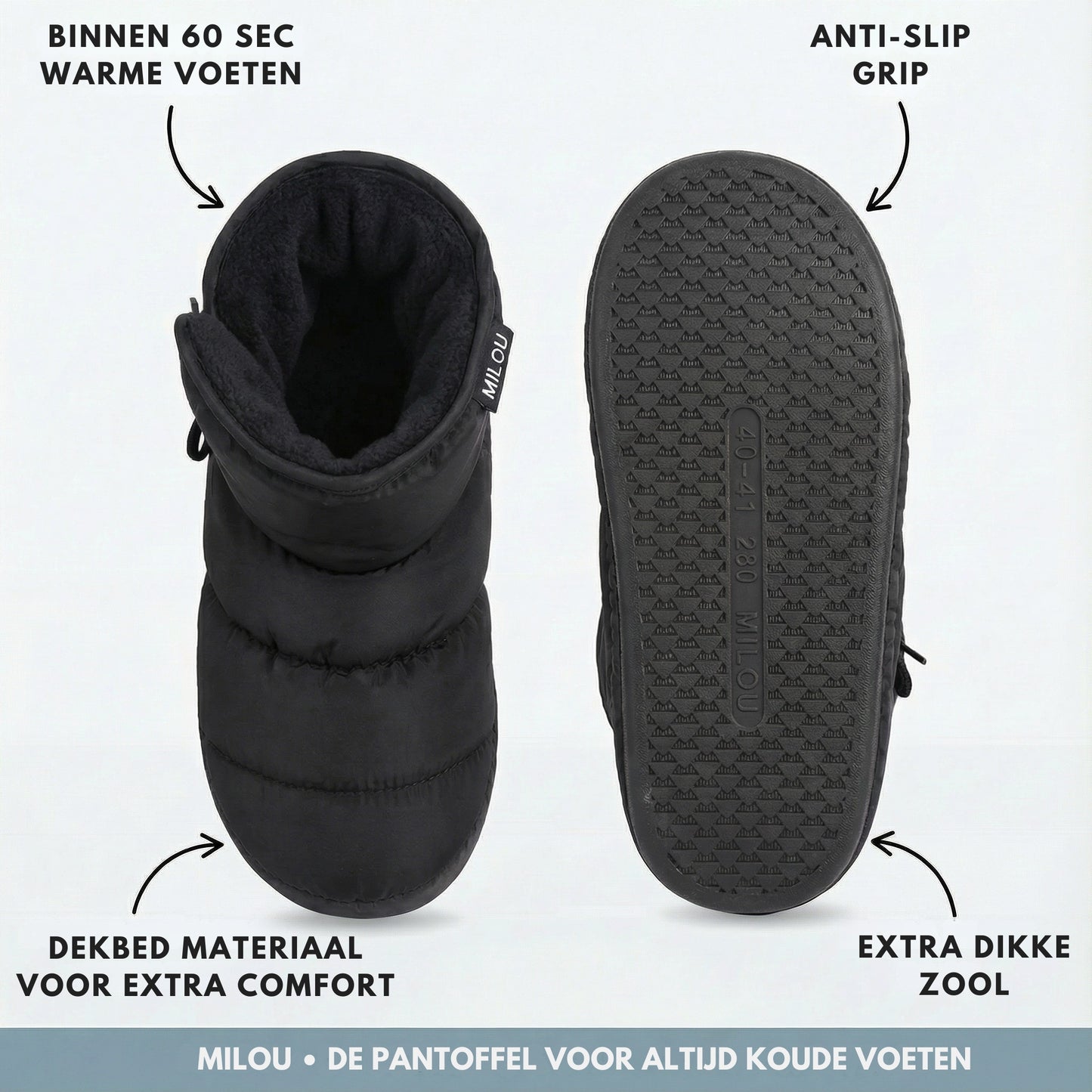 MILOU Voetendekbed™