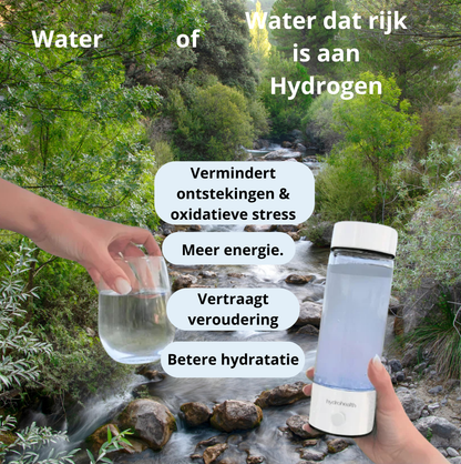 Hydrohealth™ Hydrogen Waterfles