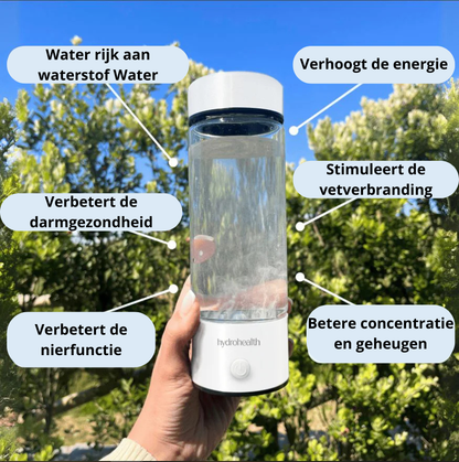 Hydrohealth™ Hydrogen Waterfles