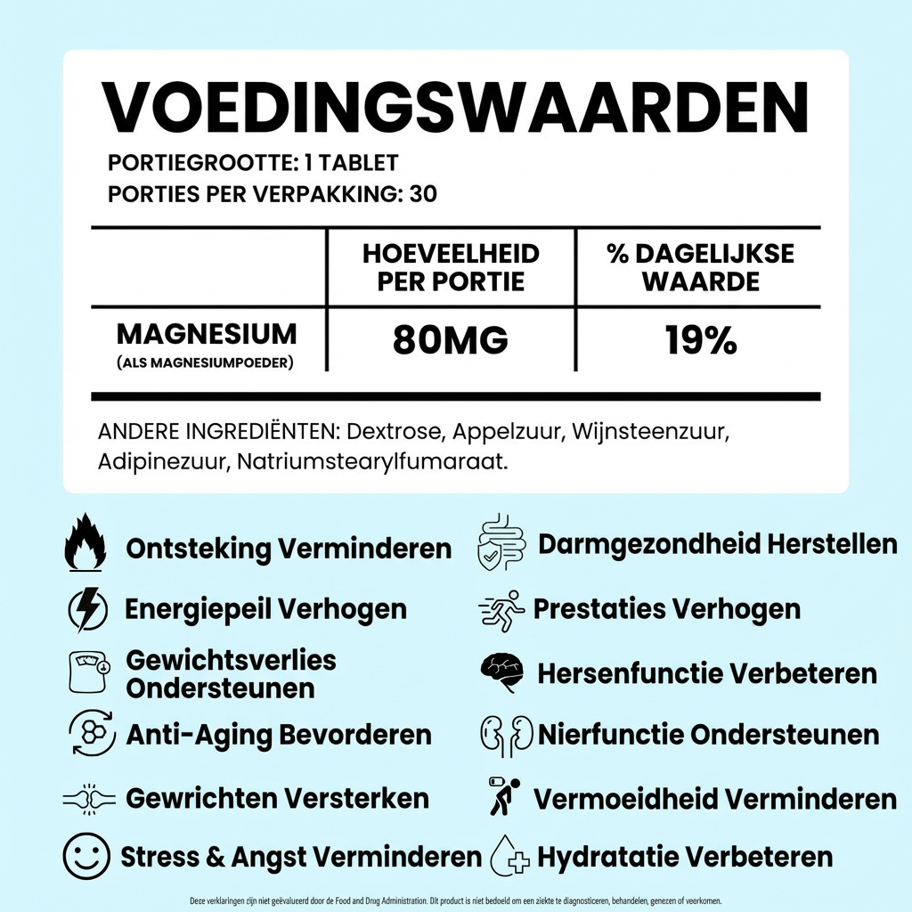 Hydrohealth™ Waterstof Tabletten