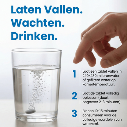 Hydrohealth™ Waterstof Tabletten