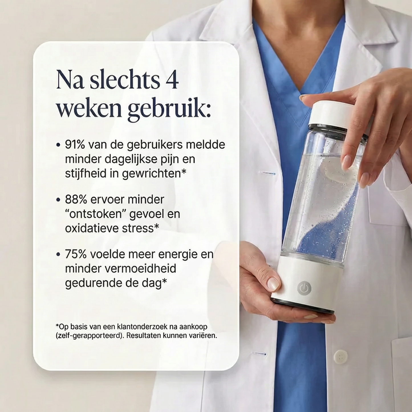 Hydrohealth™ Hydrogen Waterfles