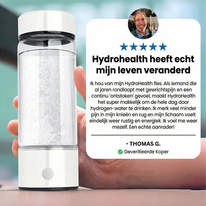 Hydrohealth™ Hydrogen Waterfles